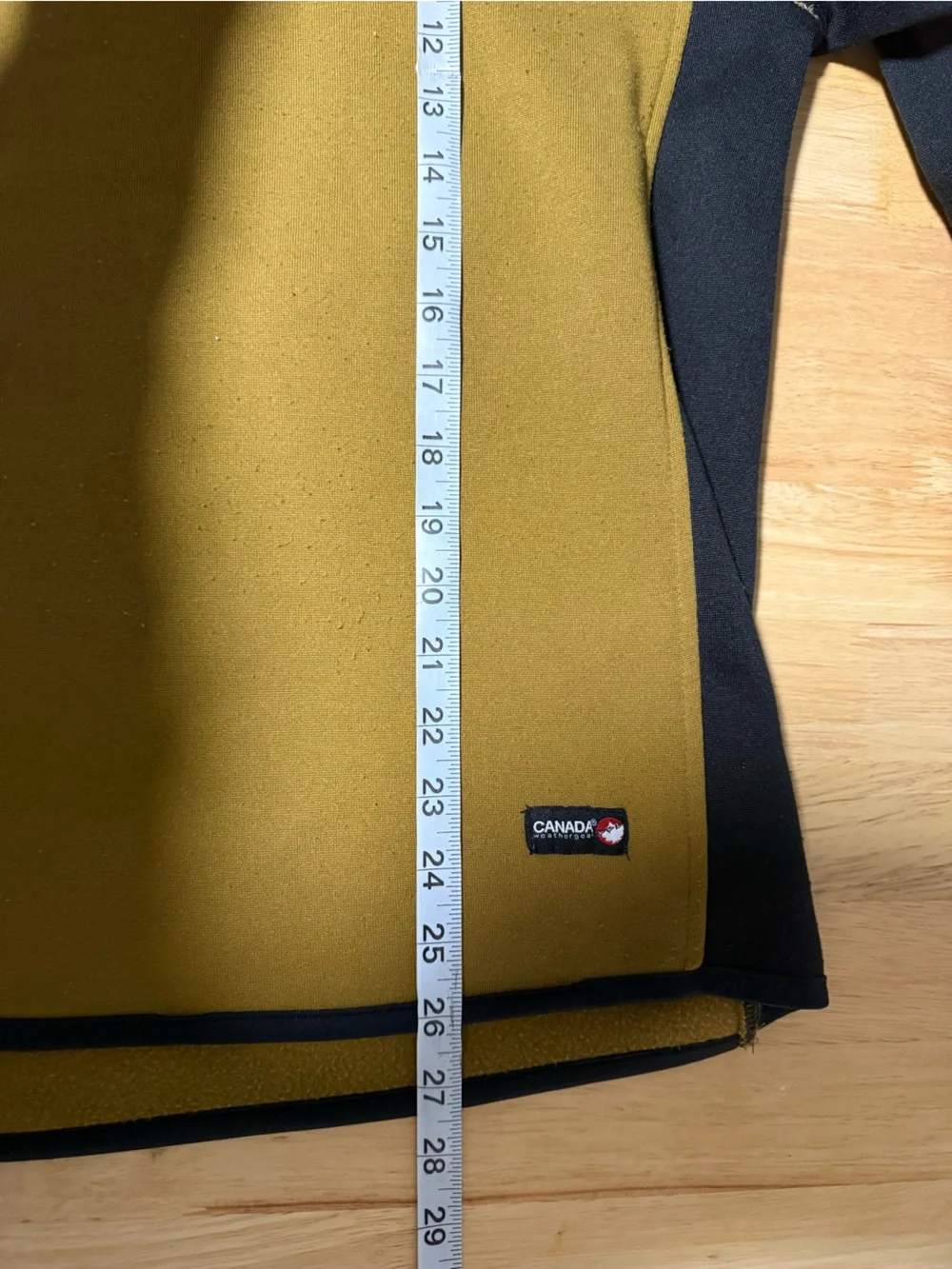 Canada Weather Gear Men’s Olive Green Black Quarter Zip